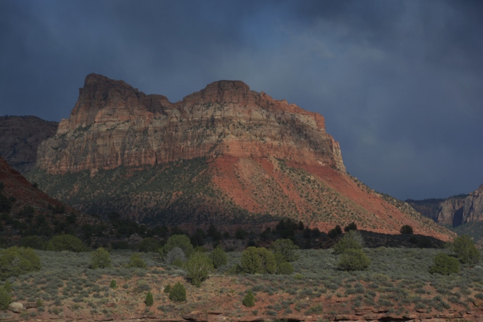 mountain views outside the park